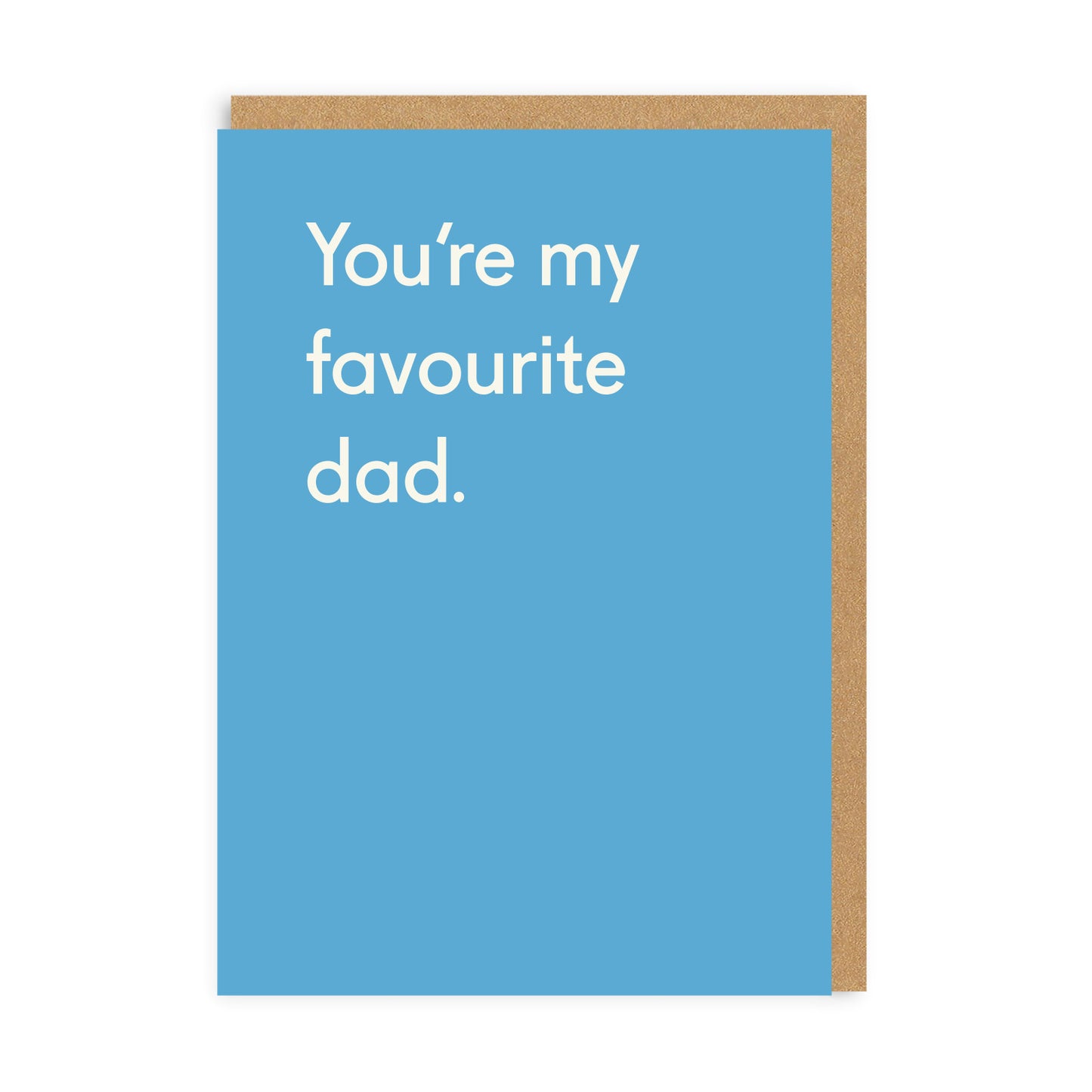 Favourite Dad Greeting Card