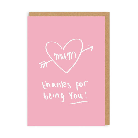 Thanks For Being You Greeting Card