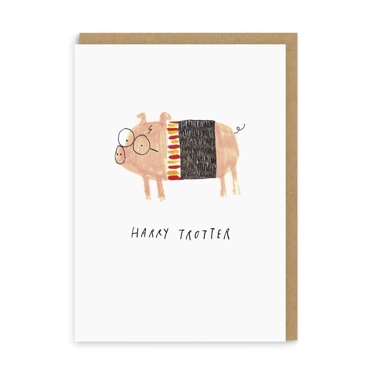 Personalised Harry Trotter Greeting Card