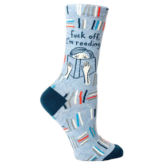 Fuck Off I'm Reading Womens Socks