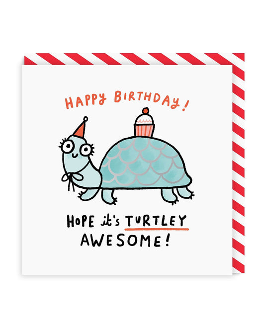 Turtley Awesome Birthday Card