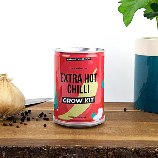Grow Your Own Chilli Plant Kit Tin