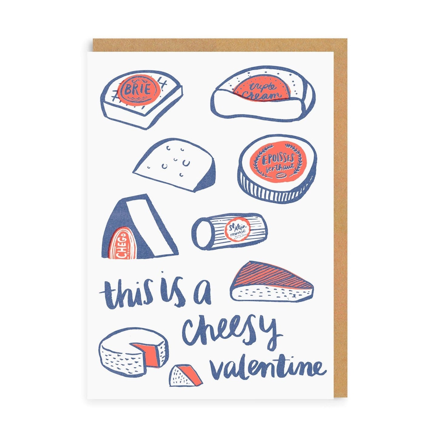 Cheesy Valentine Greeting Card