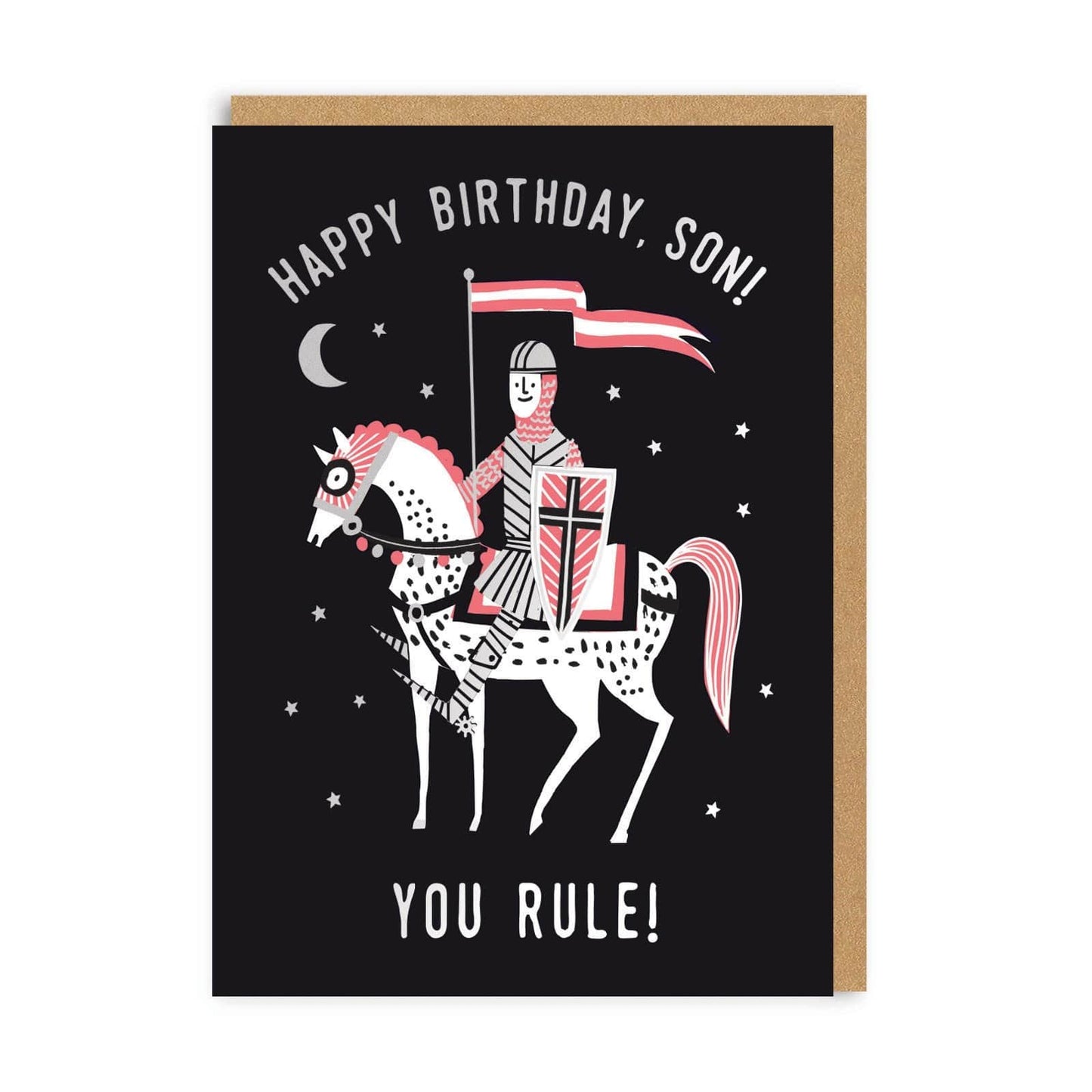 Happy Birthday Son. You Rule! Greeting Card