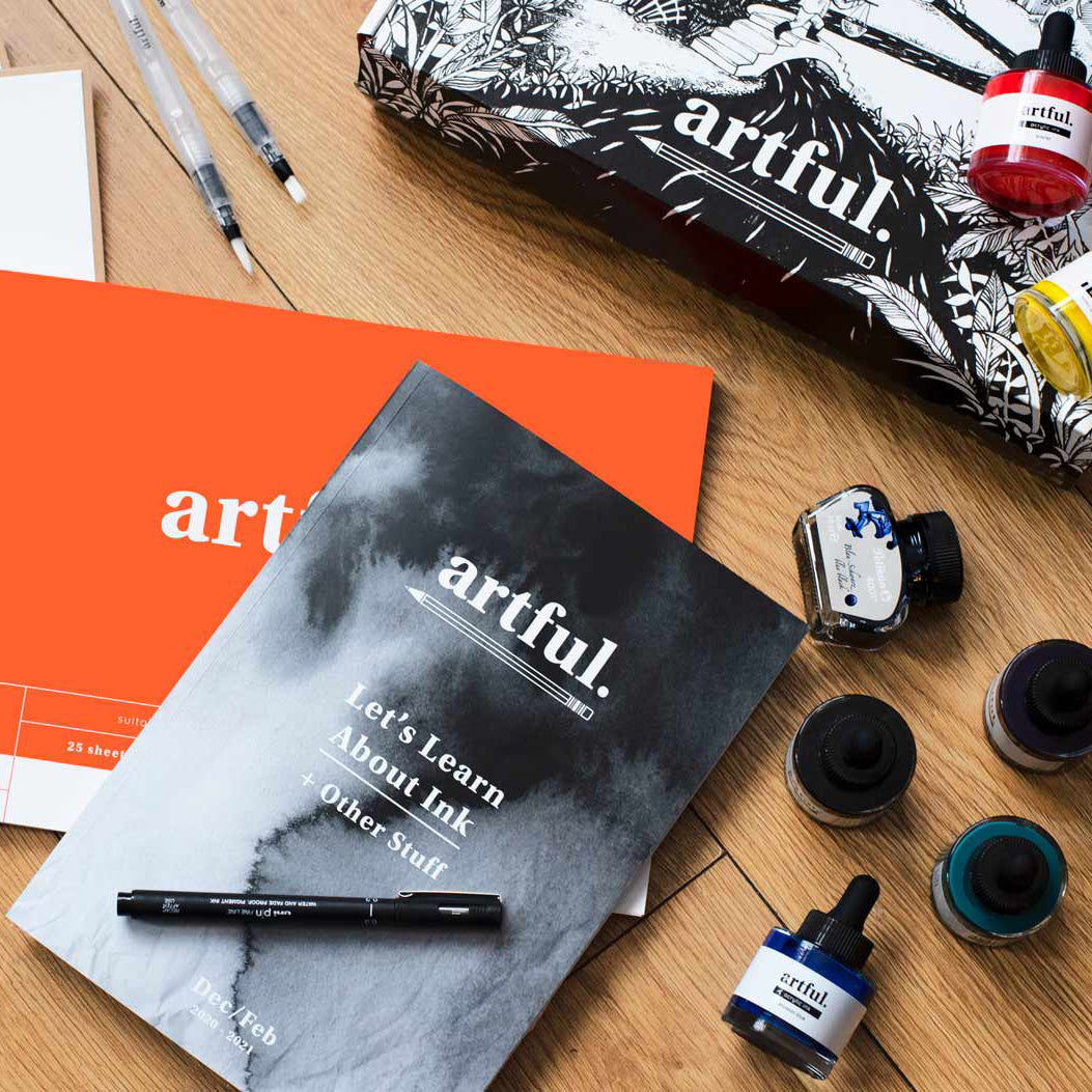 Artful: Art School in a Box - Ink Edition