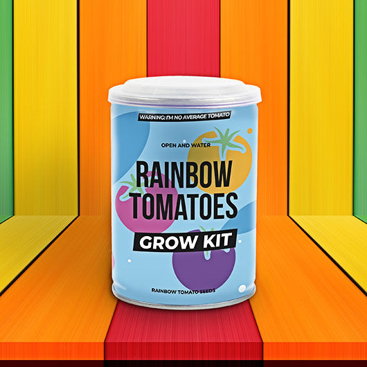 Rainbow Tomatoes Grow Tin